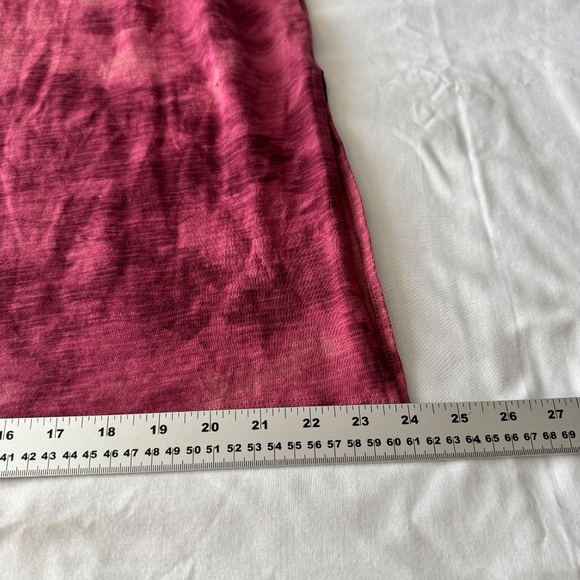 Old Navy Women's Spaghetti Strap‎ Babydoll Summer Dress Tie Dye Burgundy-wine L - Picture 12 of 15